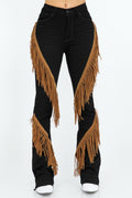 GJG Denim Western Fringe Boot Cut