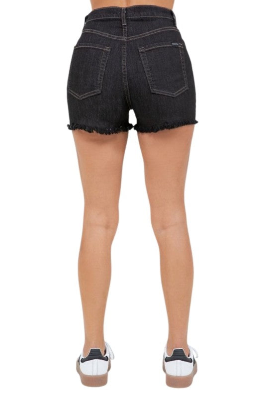 GJG Denim Re-worked Camo Short