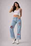 GJG Denim |Riviera Racer Denim Low Rise Jean - Inseam 30