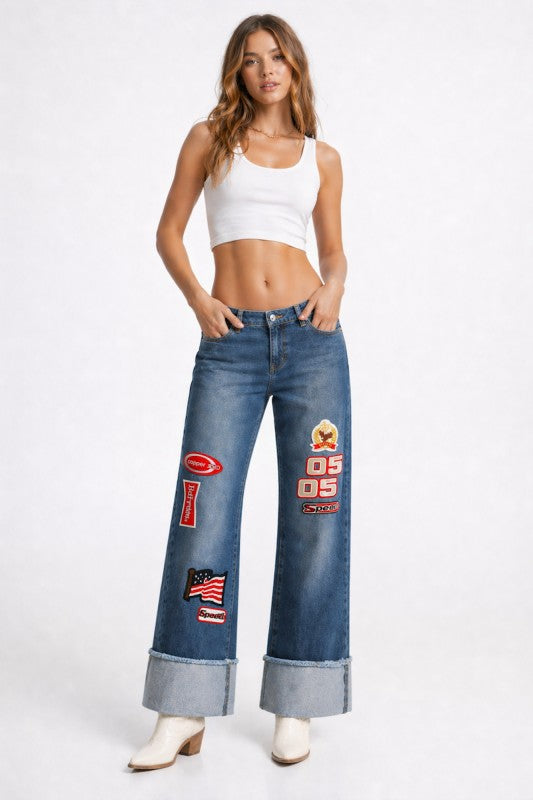 GJG Denim |Classic Rebel Denim Low Rise