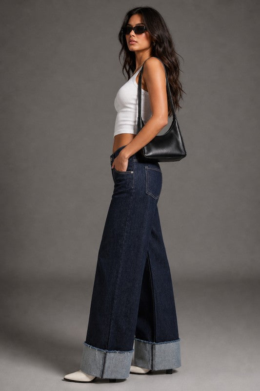 GJG Denim |Soho Cuff Low Rise Jean