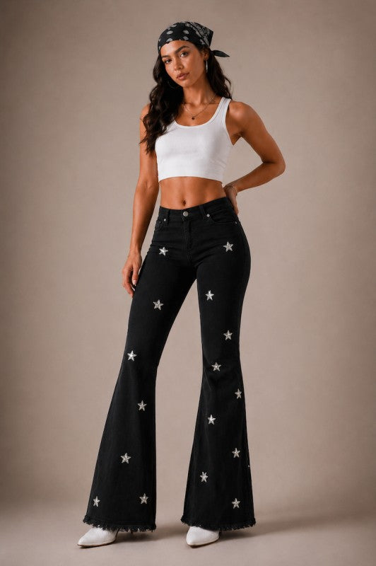 GJG Denim |Midnight Stardust Bells