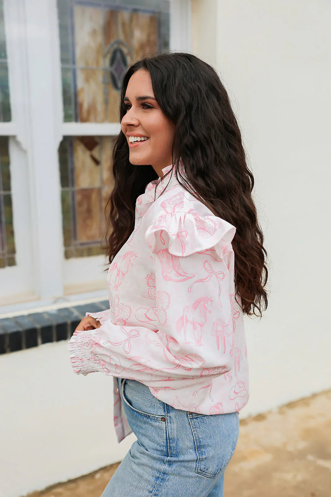 Layerz Clothing | Bridget Top Pink XL