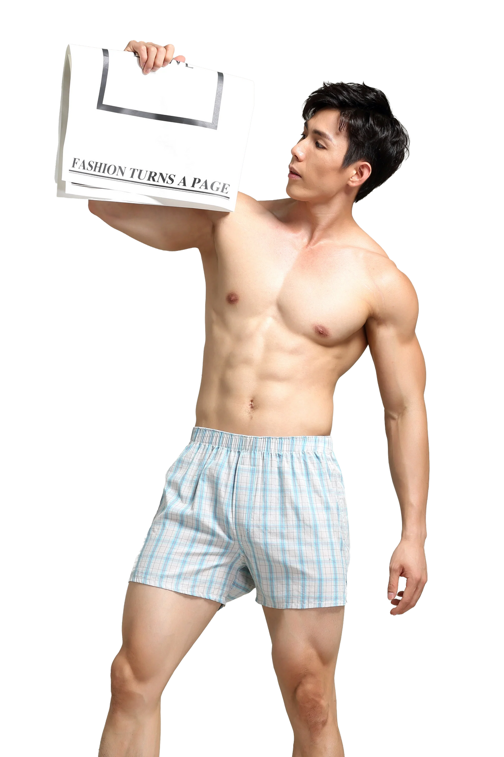 Men's Checkered Cotton Shorts - Comfortable & Relaxed Fit