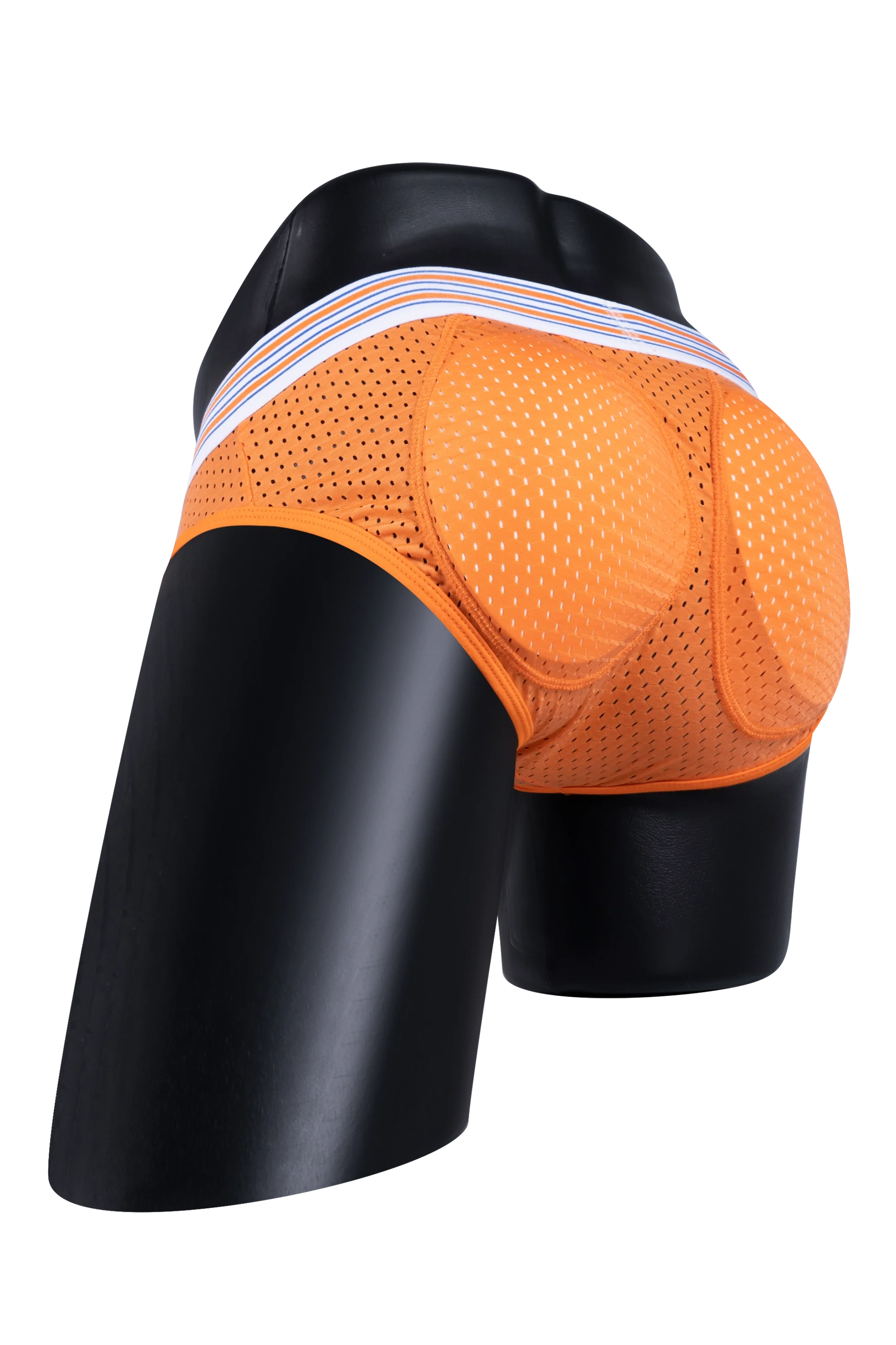 Men’s Mesh Briefs with Detachable Padding for Enhanced Shape