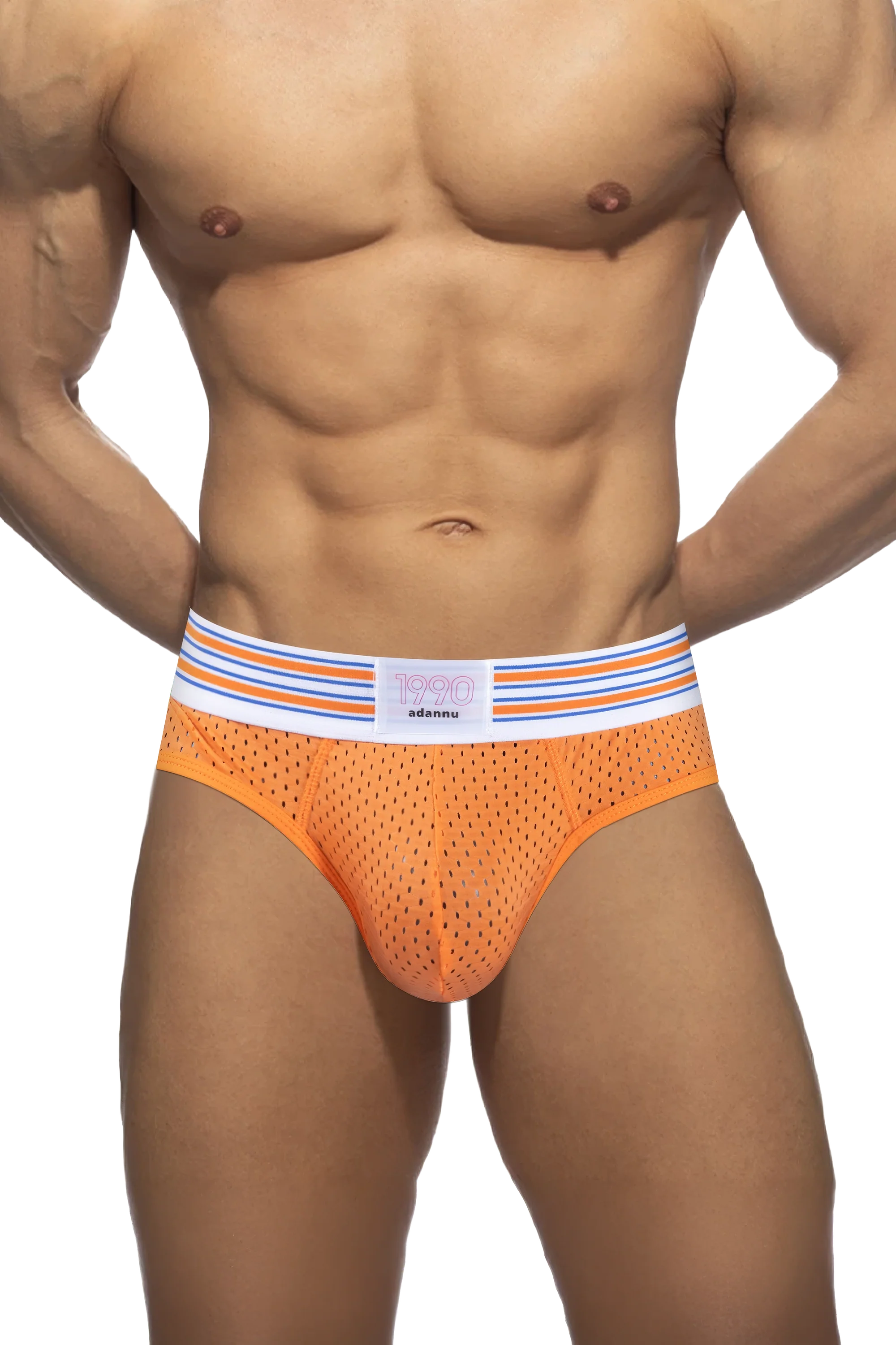 Men’s Mesh Briefs with Detachable Padding for Enhanced Shape