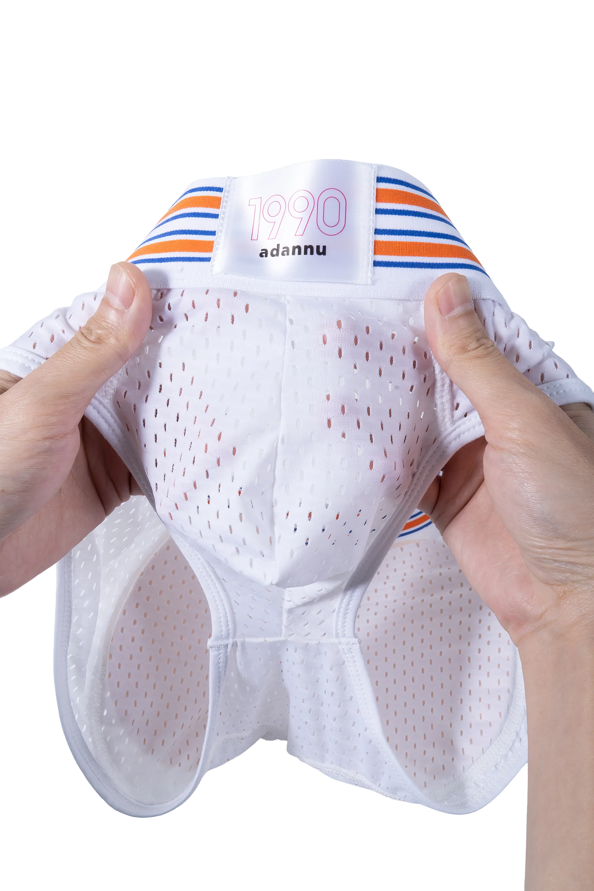 Men’s Mesh Briefs with Detachable Padding for Enhanced Shape