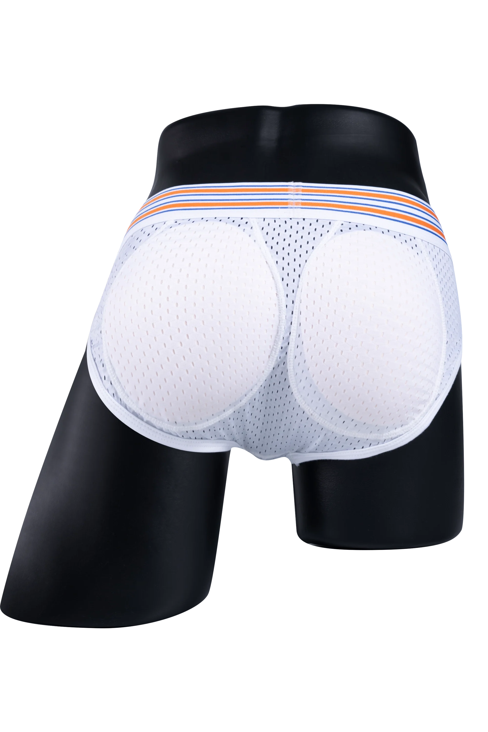 Men’s Mesh Briefs with Detachable Padding for Enhanced Shape