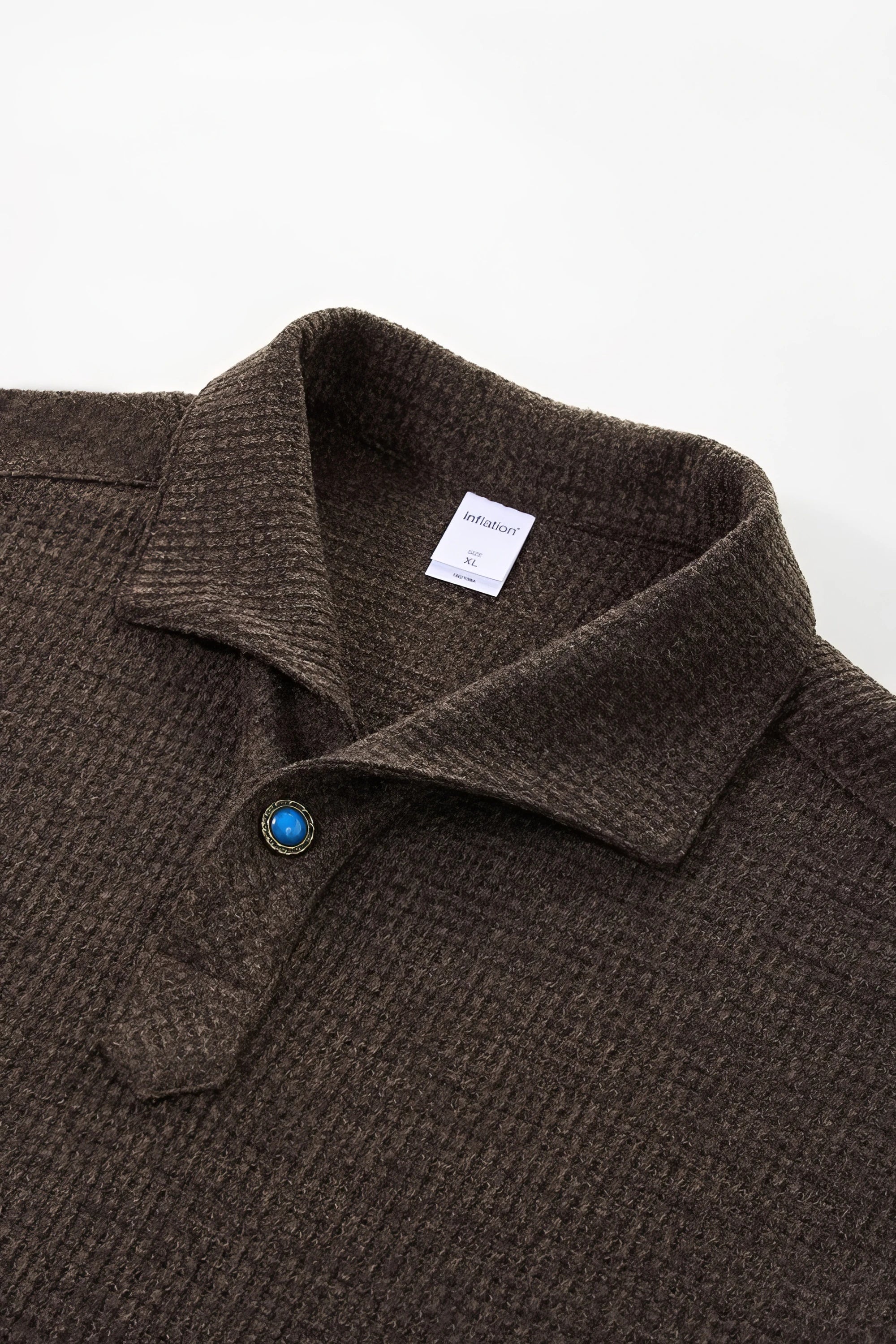 Vintage Italian Polo Shirt - Long Sleeve, Loose Fit, Classic Collared
