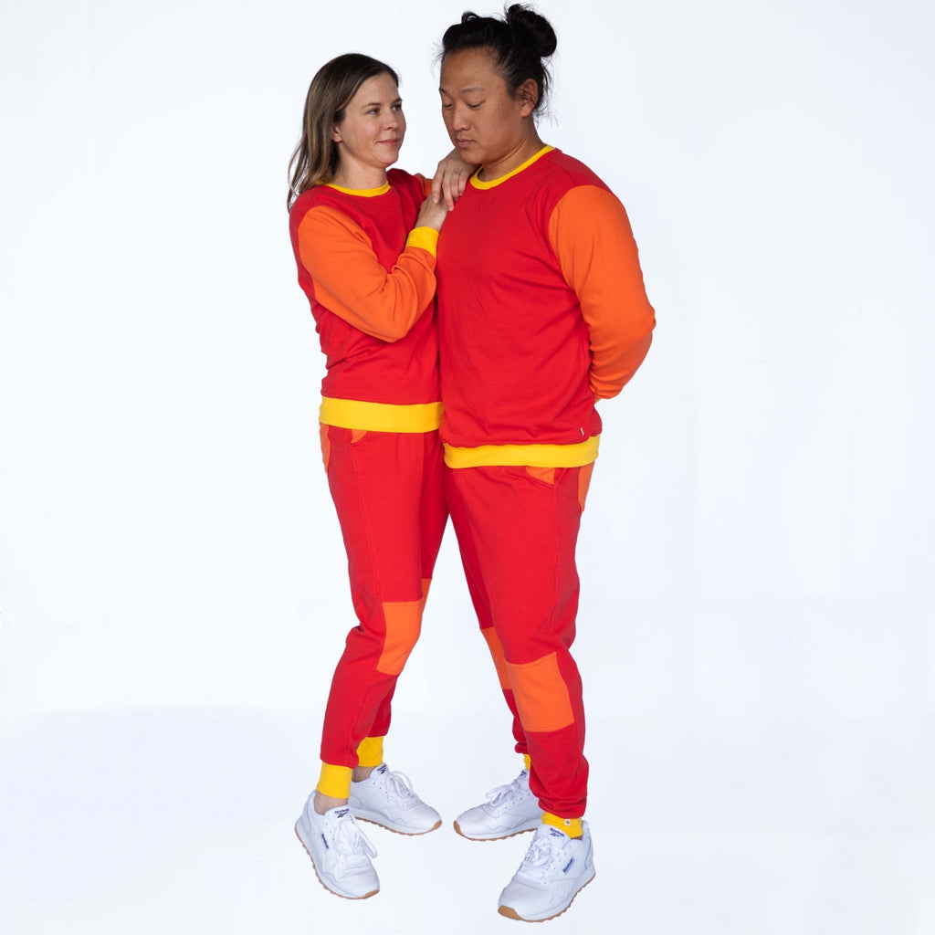 Adult Colorblock Sweatshirt